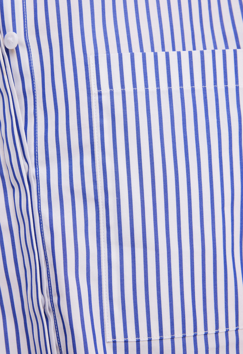 Jac+Jack RICHIE COTTON SHIRT in Blue / White Stripe